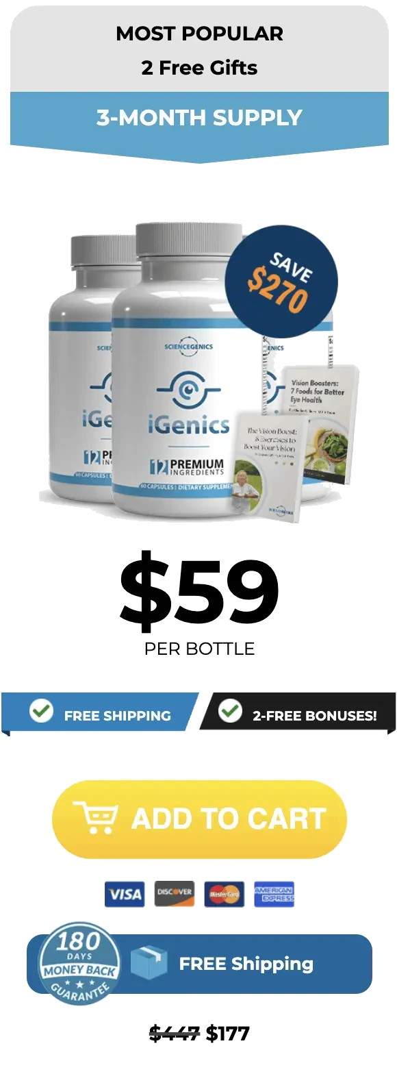 iGenics 3-Bottle Bundle — 90-Day Supply
